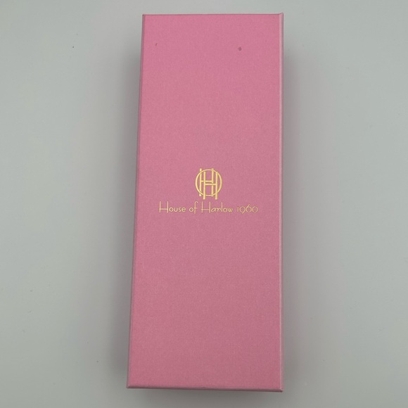 *New* House of Harlow 1960 Gold and Cubic Zirconia Necklace - Picture 3 of 4